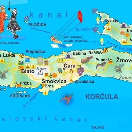 Soul House By The Sea Korcula Prizba